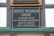 August Wilhelm Grube Zitate
