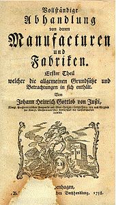 Johann Heinrich Gottlob von Justi Zitate