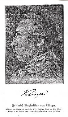 Friedrich Maximilian von Klinger Zitate